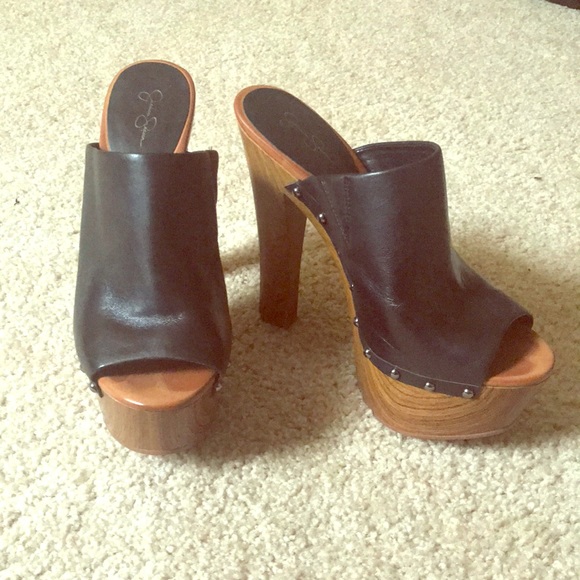 jessica simpson wood heels